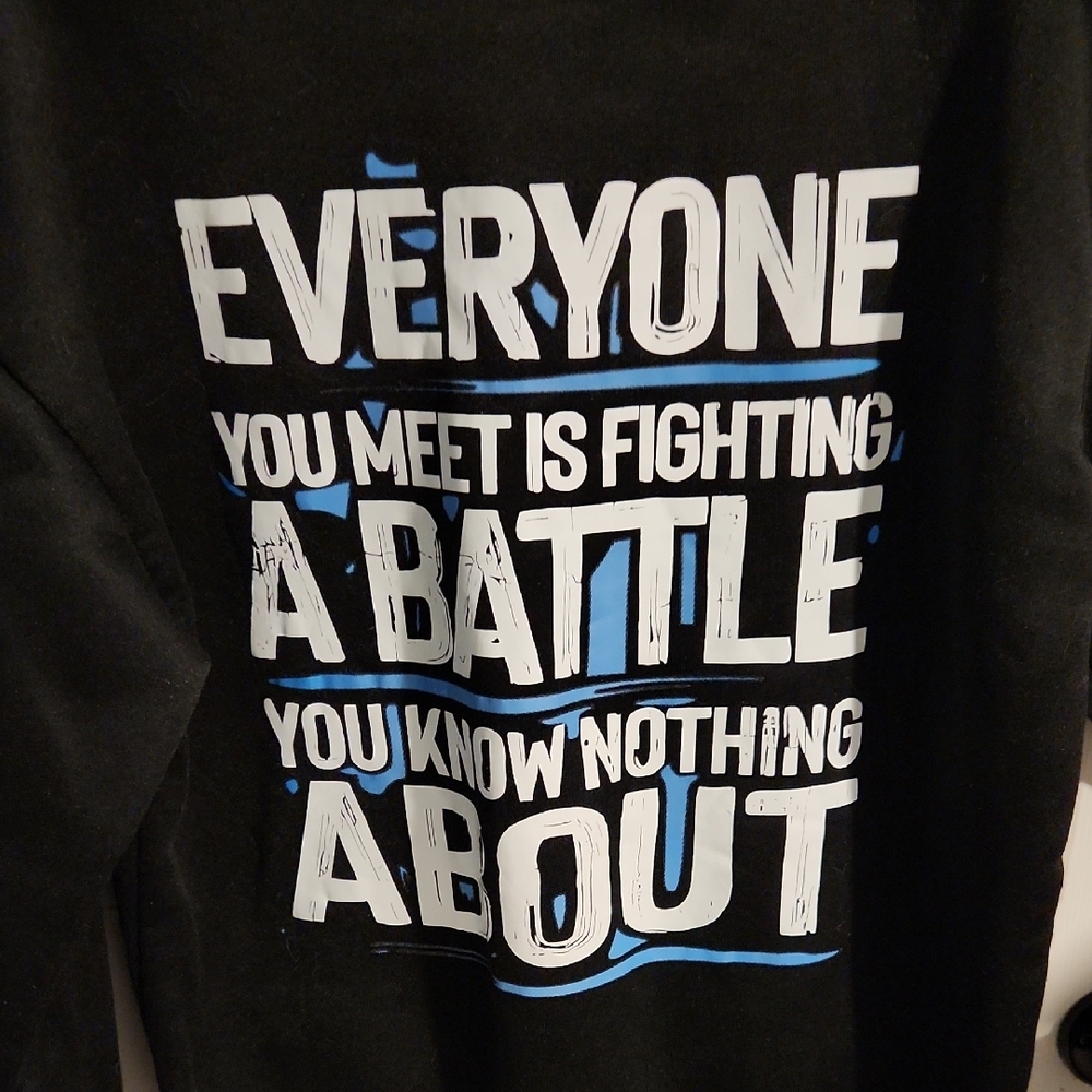 Be Kind Black Hoodie Sweatshirt - Men - Picture 2 of 3